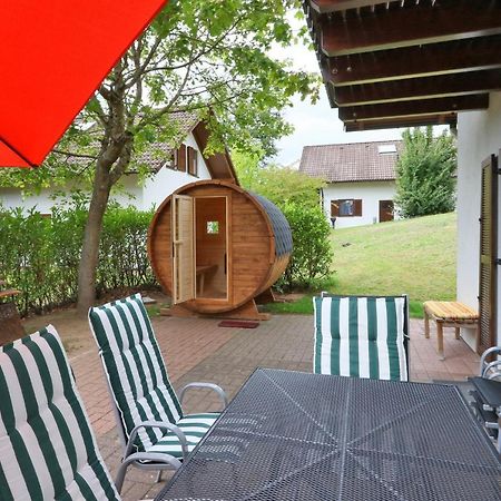 Seepark Kirchheim Ferienhaus Bei Nina Mit Sauna Luaran gambar