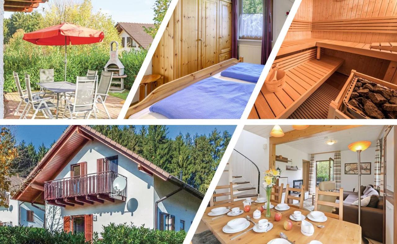 Seepark Kirchheim Ferienhaus Bei Nina Mit Sauna Luaran gambar